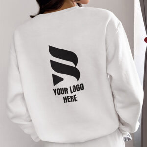 Your Business Logo or Brand Logo Crewneck Sweatshirt