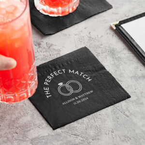 Cocktail Luncheon Napkins with a Personal Touch