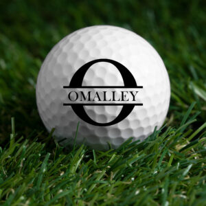 Personalized Monogram Golf Balls