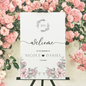 Bridal Shower Welcome Sign